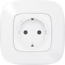 LEGRAND - 752594 Contact schuko 16A Smart Valena Allure White with Legrand frame with Netatmo