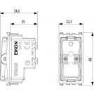 VIMAR - 20015.0 - 2P 16AX 1-way switch mechanism (1)