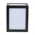 V-TAC - Фасаден аплик 12W Черно Тяло 6400К SKU: 218342 (1)