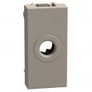 BTICINO - Blank plate with hole Ø9.5mm 1M color Stone Light Now YG4953