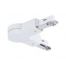 PAULMANN - Конектор за шини  96965 URail connector joint ⏺159x36mm max. 1000W ⏺Бял