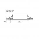 KANLUX - Луна влагозащитена хром IP44 MARIN CT-S80-C (04703) (4)