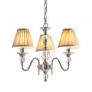 INTERIORS 1900 - Пендел POLINA nickel  63579  E14, 3X40W