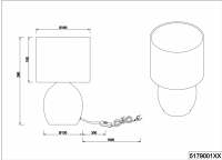 TRIO - VELA – 517900115  excl. 1x E14 · max. 10W (4)