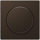 SCHNEIDER ELECTRIC - MTN5250-6052 Central plate with rotary knob mocca metallic