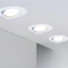 PAULMANN - 93400 Recessed light Base basic set pivoting round ✴90mm 20° GU10 max. 10W~230V⚡dimmable✴white (3)
