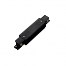 ACA LIGHTING - Straight power supply for three phase track black 4ATIB