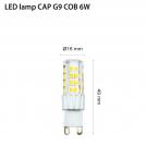 TNL - LED COB G9 6W 4000К 230V