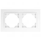 EFAPEL - DOUBLE FRAME WHITE/WHITE 90920 TBB LOGUS 90 Animato