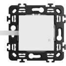 BTICINO - RW4003CW Smart WIRELESS switch with 2 mod. bearing frame color White Classia Bticino with Netatmo