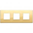 VIMAR - 21644.G09 - Plate 6M (2+2+2) 71mm polished gold