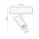 RABALUX - LiTrack Spot03V Color changing spot 24V 5W, 330lm, 2700-5500K 70125 (4)