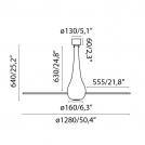 FARO - Таванен вентилатор ETERFAN 32004WP-10  (3)