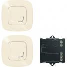 LEGRAND - 752650 DEVIATOR INSTALLATION SET INCLUDING MICROMODULE AND 2x WIRELESS SWITCHES Smart Valena Allure Cream with Netatmo
