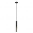 EGLO - LED Пендел BARBOTTO GU10-LED 1X4,5W черно, кафяво - 901732