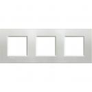 BTICINO - LNA4803M2AG Square cover plate 3х2modules - silver