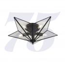 SEARCHLIGHT - Плафон STAR 9085-5BK E14, 5X25W