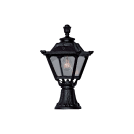 ELMARK - GOLIA GARDEN FIXTURE 1XE27 H470 IP55 BLACK - 96GOLIAMF/BL