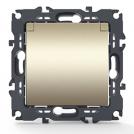 ACA LIGHTING - Контакт Шуко 16A с капак PRIME Шампанско мат 1000116104