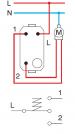 TEM - Бутон за щори 16A 1M, Modul SM41 (1)