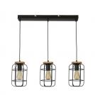 SEARCHLIGHT - Pendant 81953-3BK Vision ⚡3 х 60W⚡E27 (1)