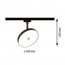 PAULMANN - LED track spot  96786  URail  Hildor ~   230V   Black matt (4)