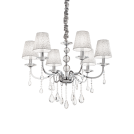 IDEAL LUX - PANTHEON SP6 Argento 088051