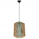 NOVA LUCE - Pendant light  Ø38, Н:255 cm.   9586602  DENA ⚡ LED E27 ⚡ 1х12W ⚡ 100–240V ⚡ IP20 ✴ Black, Green, Beige 