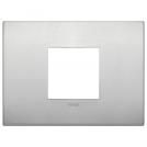 VIMAR - 19652.15 - Classic plate 2centrM aluminium