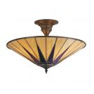 INTERIORS 1900 - ceiling luminaire  DARK STAR  64043  E27,3x60W