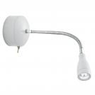 SEARCHLIGHT - Wall Lamp white FLEXY WALL 9917WH LED 1W 6500K