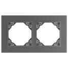 EFAPEL - DOUBLE FRAME GREY/GREY 90920 TSS LOGUS 90 Animato