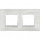 VIMAR - 21643.02 - Plate 4M (2+2) 71mm Next grey