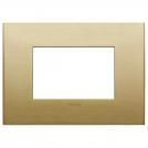 VIMAR - 19653.12.01 - Classic plate 3M metal brushed brass