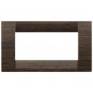 VIMAR - 16734.56 - Classica plate 4M wood wengé
