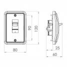 ATRA - Panel boiler  for hidden installation 4237 250V 25A (2)