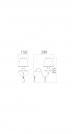 INCANTI - wall luminaire ELIZEE W1 01 01 AP 1X28W E14 MATT WHITE (1)