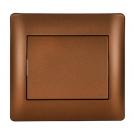 ELMARK - 11026 - ONE BUTTON TWO WAY SWITCH COFFEE METALLIC