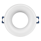 ULTRALUX - LVSBRGU10WH Ceiling downlight round, fixed, white, IP44 (1)