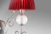 REDO GROUP - Аплик  COSTANZA ICT W1 03 04  AP 1X42W E14 AVORIO/ROSSO