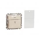 SCHNEIDER ELECTRIC - SDD112121 Sedna Design & Elements key card, 10A, screwless connection, beige