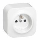 LEGRAND - 7 824 17 French standard socket 2P+E Forix - surface mounting - IP2X - 16 A 250 V~ - white