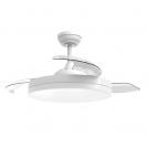 ACA LIGHTING - Вентилатор за таван с дистанционно 36W 3000K-6500K 2000Lm 3 прозрачни перки, бял FANKKWH10G (1)