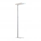 V-TAC - 80W LED Floor Lamp Knob Dimming Up/Down Silver Round 4000K SKU: 8523 |VT-8500