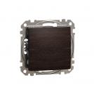 SCHNEIDER ELECTRIC - SDD181101 Sedna Design & Elements - 1pole switch - 10AX 250V without frame wenge