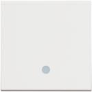 BTICINO - RW4005M2L Push buttons 1P (NO) 10 A – 250 Va.c. - lightable with led lamp 230 V included - 2 modules - white 