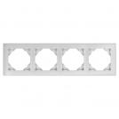 EFAPEL - FOUR GANG FRAME ALUMINIUM 90940 TAL LOGUS 90 Aquarella